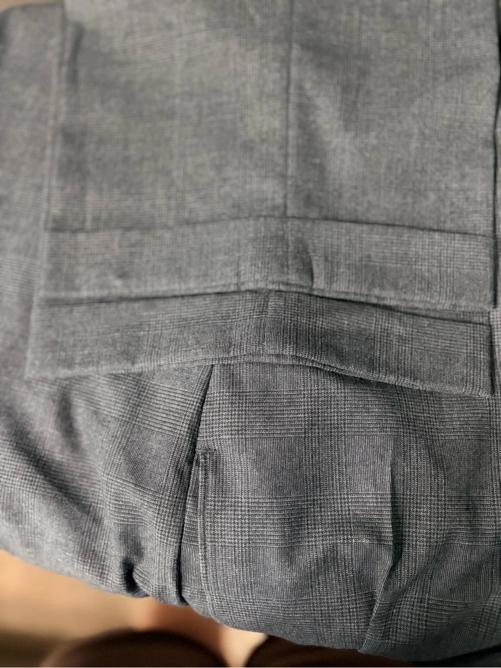 Stafford Essentials Men’s Gray Classic Fit Pleated Dress Pants 36x30 Cuffed